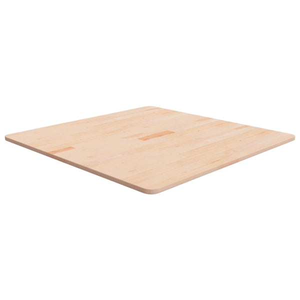 vidaXL Plateau de table carré 80x80x1,5 cm en chêne non traité