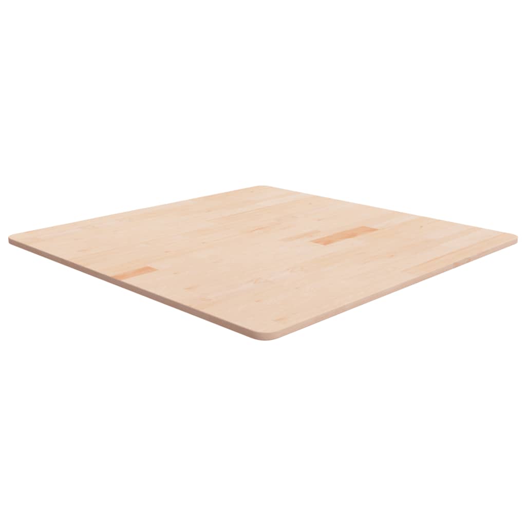 Quadratische Tischplatte Eiche 90x90 cm