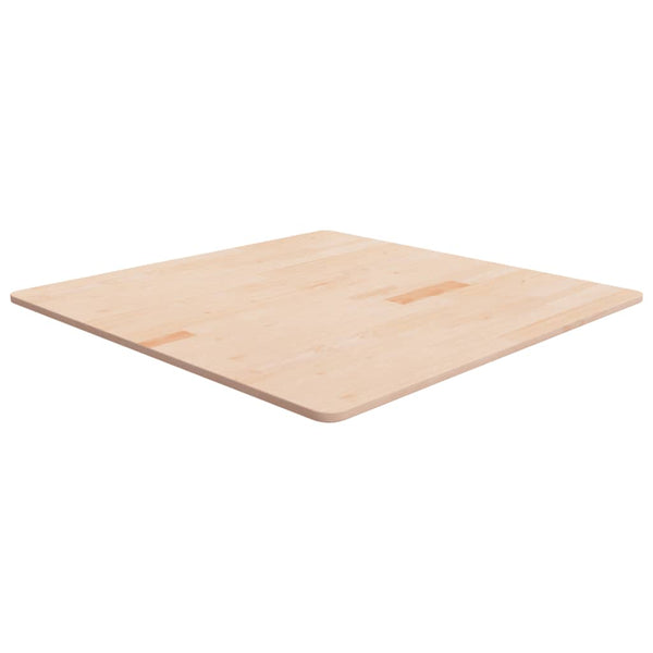 Quadratische Tischplatte Eiche 90x90 cm