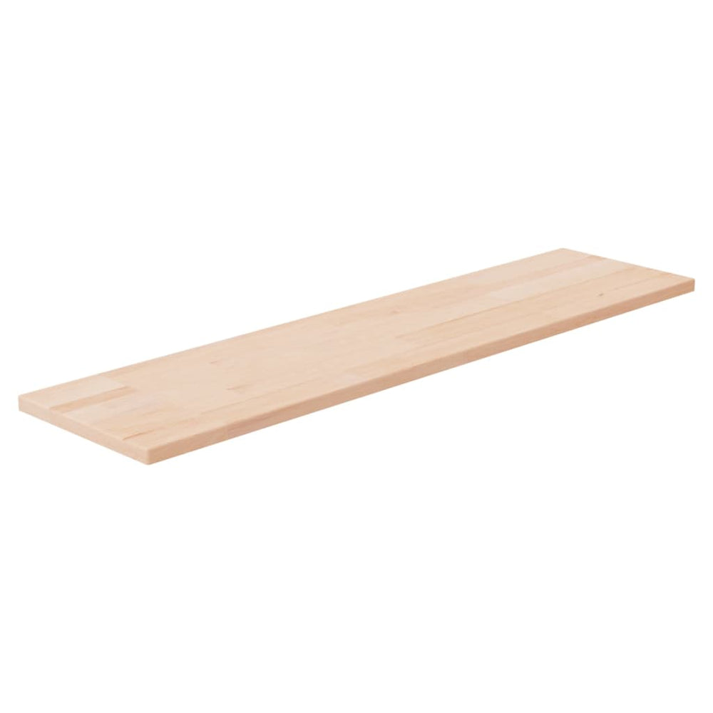 vidaXL Étagère 80x20x1,5 cm Chêne massif brut