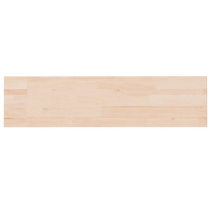 Eiche Regalbrett, 80x20 cm, Massivholz Unbehandelt