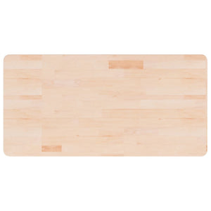 Massivholz Waschtischplatte Eiche 100x50 cm