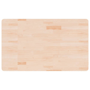 Massivholz Waschtischplatte Eiche 100x60 cm