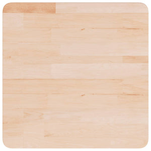 vidaXL Plateau de table carré 50x50x2,5 cm en chêne non traité