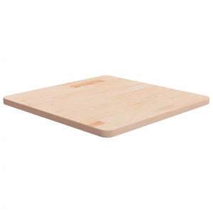vidaXL Plateau de Table Carré 60x60x2,5 cm Bois de Chêne Brut