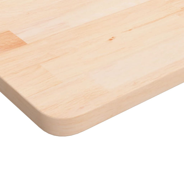 vidaXL Plateau de Table Carré 60x60x2,5 cm Bois de Chêne Brut