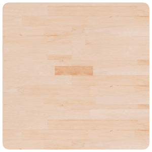 vidaXL Plateau de table carré 70x70x2,5 cm en bois de chêne non traité
