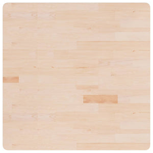 vidaXL Plateau de table carré 90x90x2,5 cm en chêne non traité