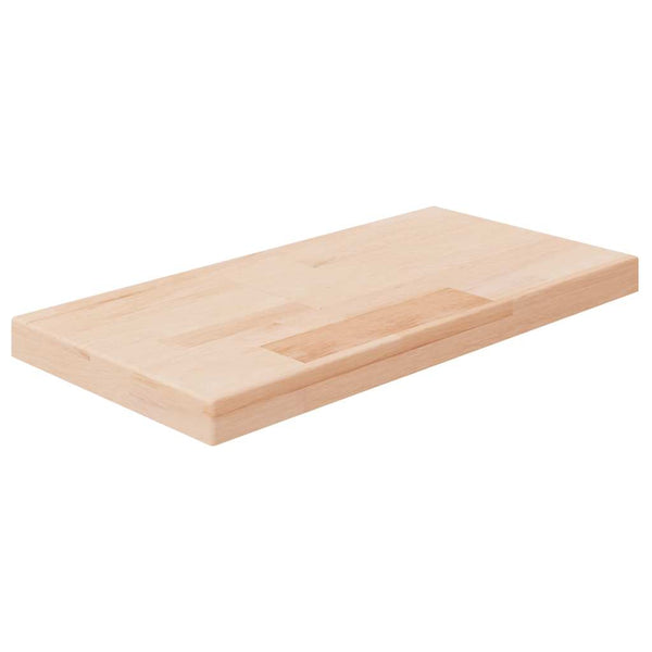 Eiche Regalboden 40x20 cm Massivholz Unbehandelt