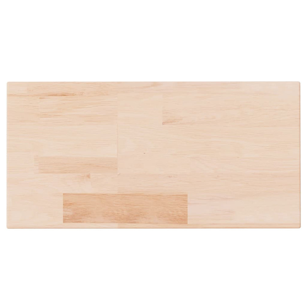 vidaXL Étagère 40x20x2,5 cm Bois de chêne massif non traité