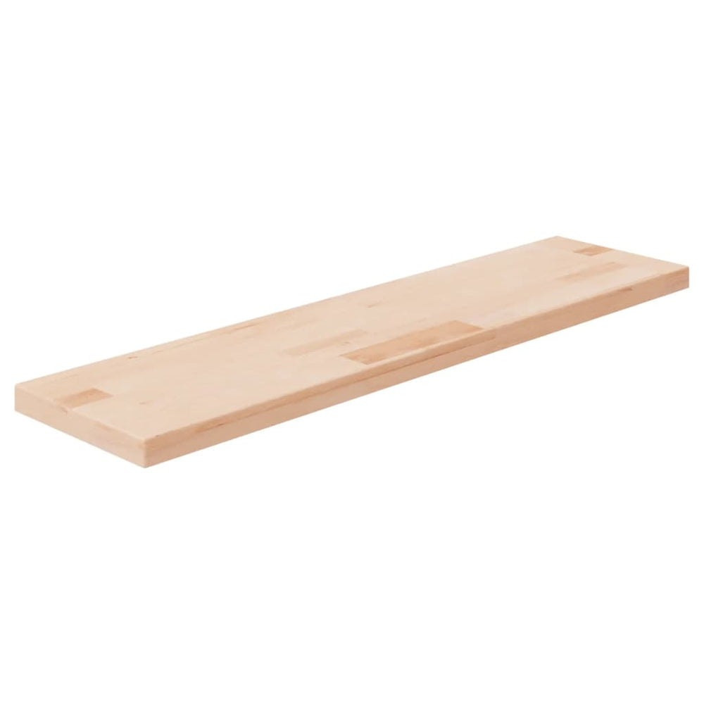 vidaXL Étagère 80x20x2,5 cm Bois de chêne massif non traité