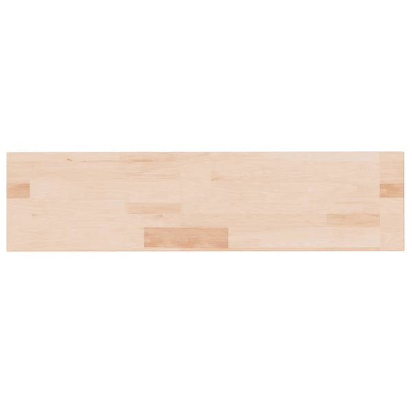 Eiche Regalbrett 80x20 cm Massivholz Unbehandelt