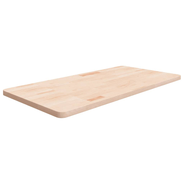 Massivholz Waschtischplatte Eiche 100x50 cm