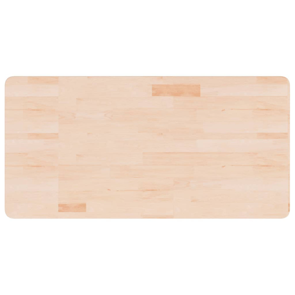 Massivholz Waschtischplatte Eiche 100x50 cm