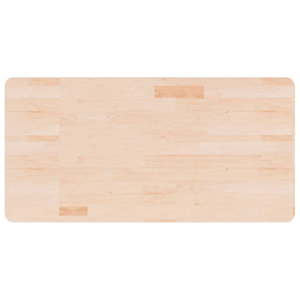 Massivholz Waschtischplatte Eiche 100x50 cm