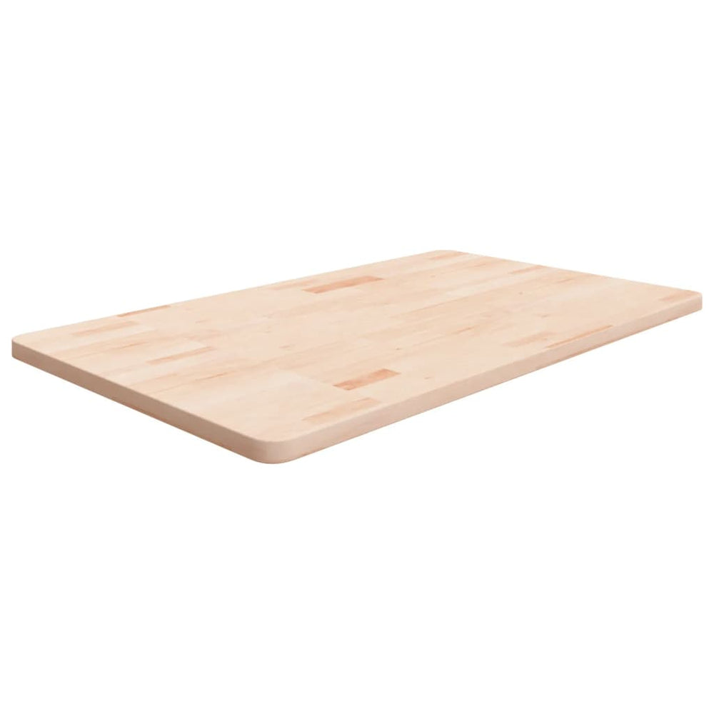 Massivholz Waschtischplatte Eiche 100x60 cm