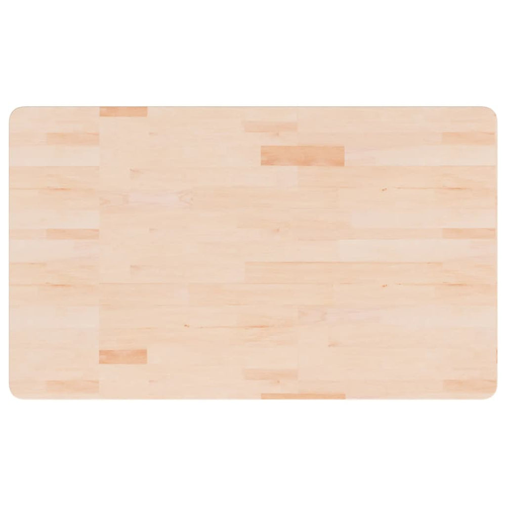 Massivholz Waschtischplatte Eiche 100x60 cm