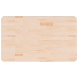 Massivholz Waschtischplatte Eiche 100x60 cm