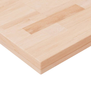 vidaXL Plateau de table carré 40x40x4 cm en bois de chêne non traité