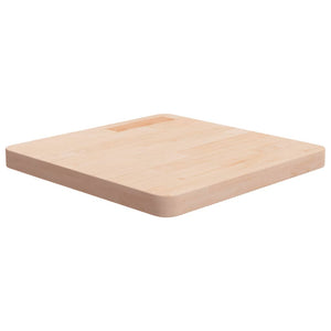 vidaXL Plateau de Table Carré 50x50x4 cm Bois de Chêne Brut