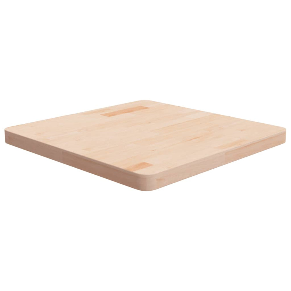 vidaXL Plateau de table carré 60x60x4 cm en chêne non traité