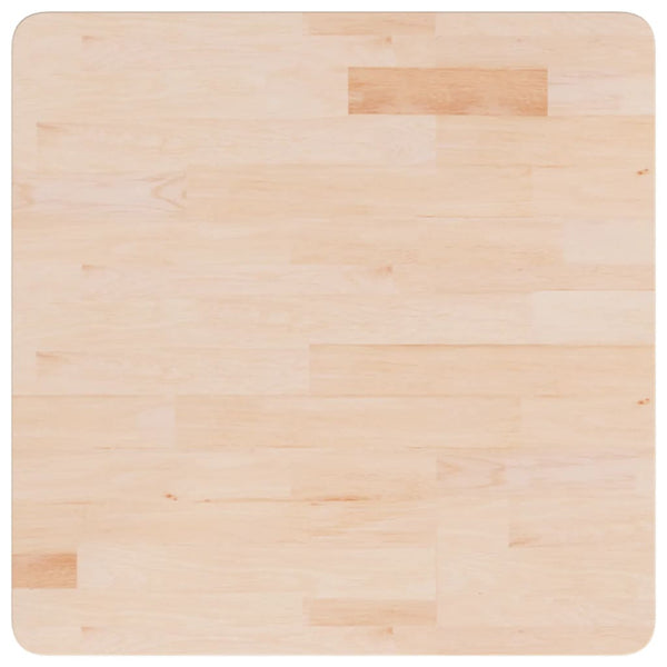 vidaXL Plateau de table carré 60x60x4 cm en chêne non traité