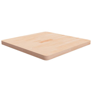 vidaXL Plateau de table carré 70x70x4 cm en bois de chêne brut