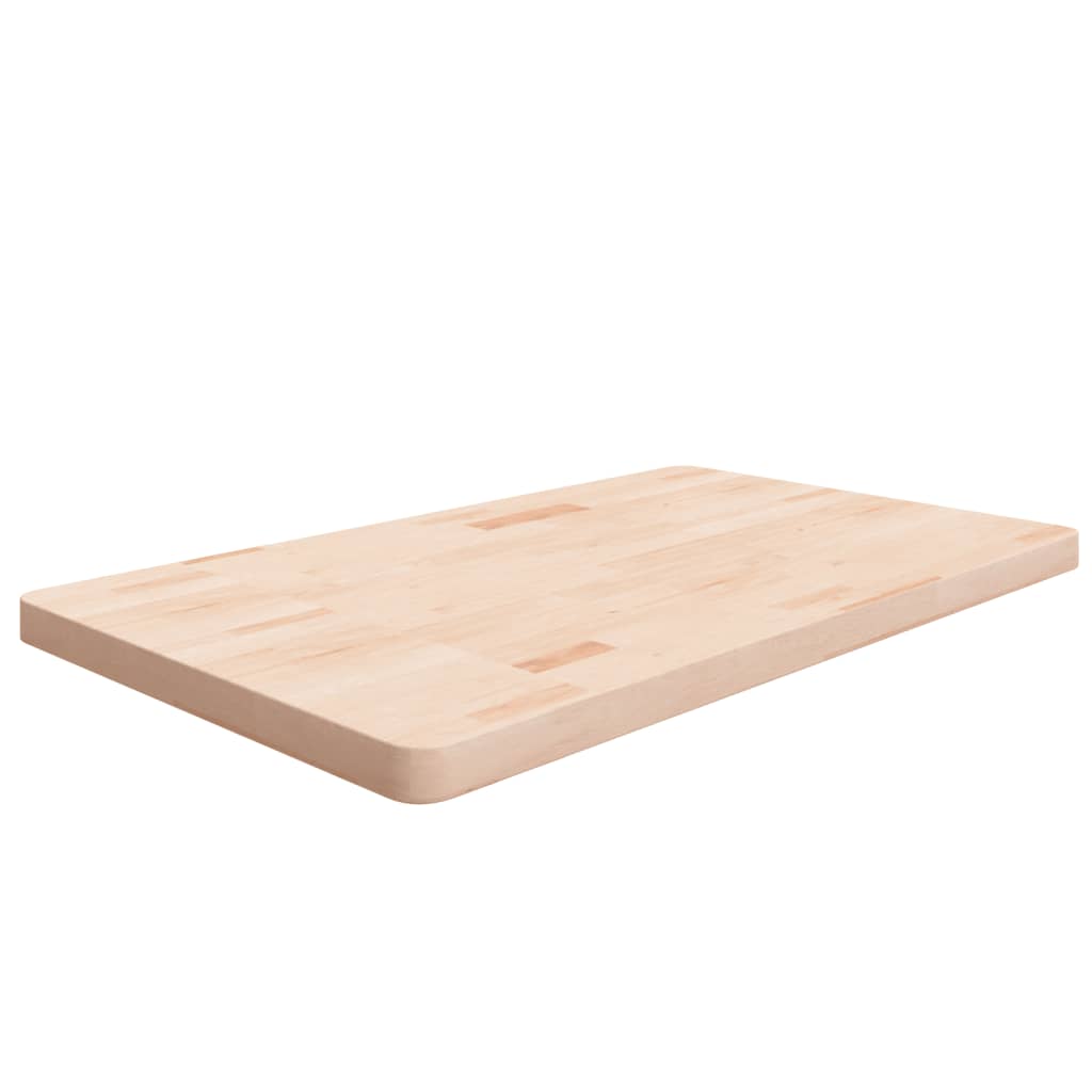 Massivholz Waschtischplatte Eiche 100x60 cm