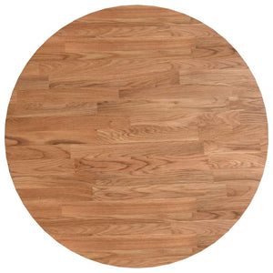 vidaXL Plateau de table rond Marron clair Ø50x1,5 cm Bois de chêne traité
