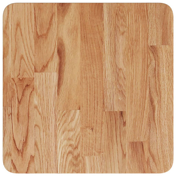 vidaXL Plateau de table carré chêne traité marron clair 40x40x1,5 cm