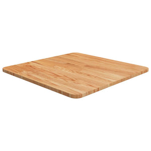 vidaXL Plateau de table carré Chêne traité marron clair 50x50x1,5 cm
