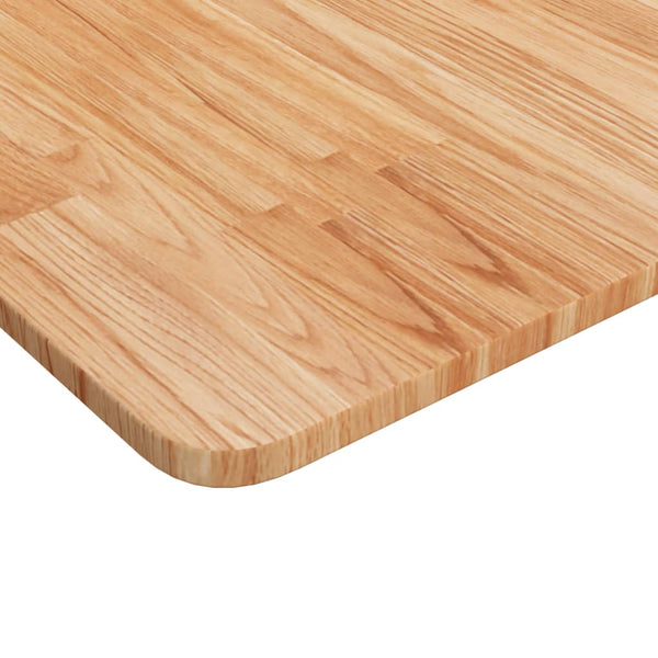 vidaXL Plateau de table carré chêne clair 60x60x1,5 cm chêne traité