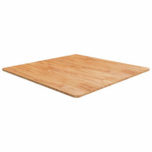 vidaXL Plateau de table carré Chêne traité marron clair 90x90x1,5 cm