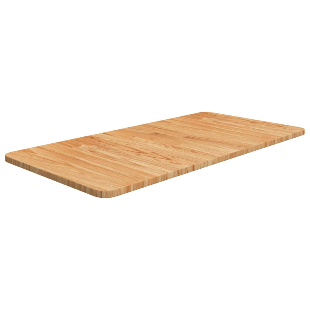 Waschtischplatte Hellbraun 80x40 cm Massivholz