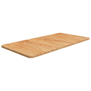 Waschtischplatte Hellbraun 80x40 cm Massivholz