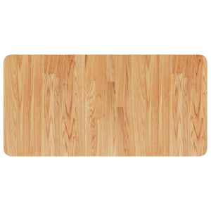 Waschtischplatte Hellbraun 80x40 cm Massivholz
