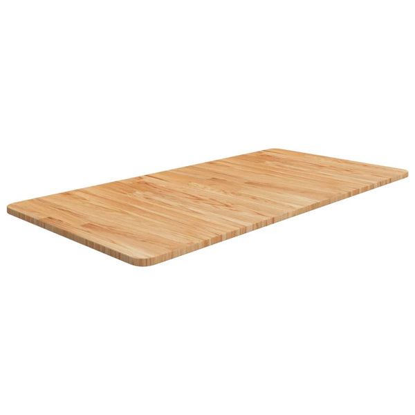 Waschtischplatte Hellbraun 100x50 cm Massivholz