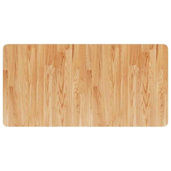 Waschtischplatte Hellbraun 100x50 cm Massivholz