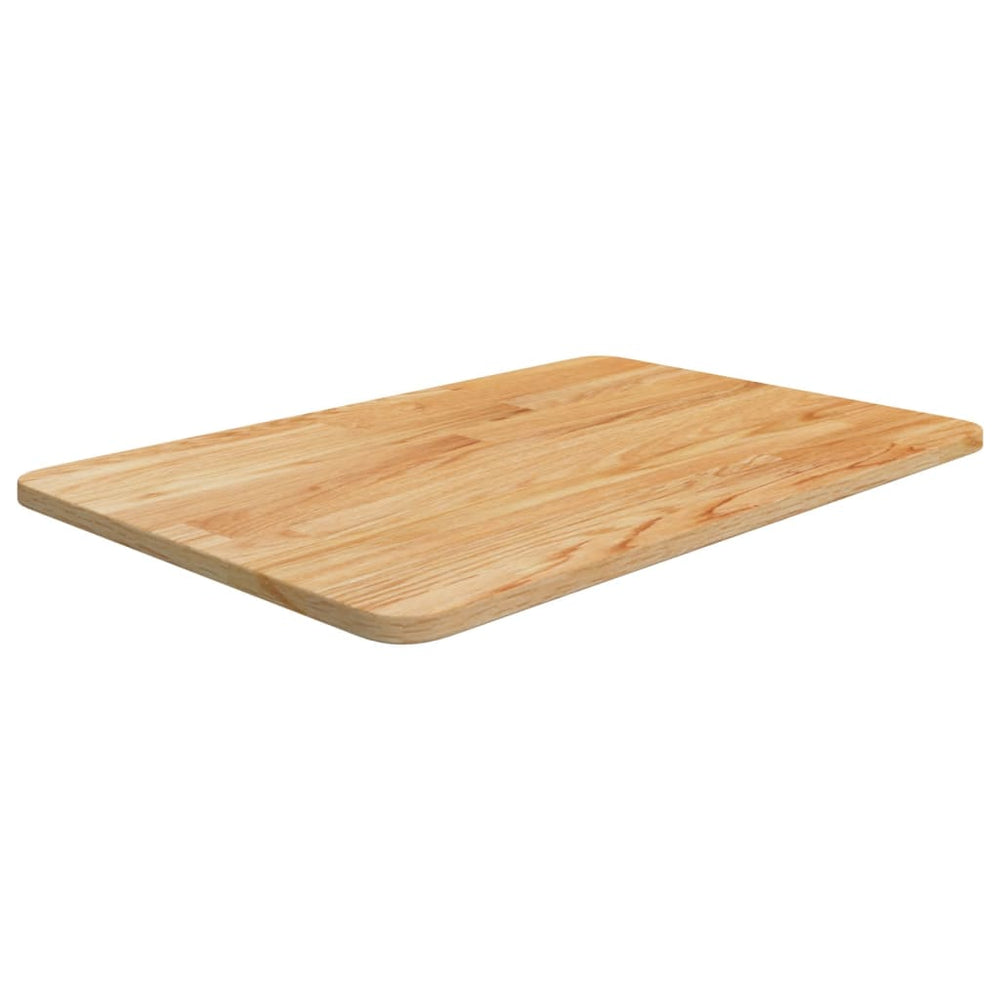 Waschtischplatte Hellbraun 60x40 cm Massivholz