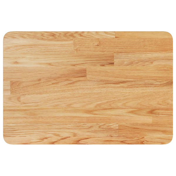 Waschtischplatte Hellbraun 60x40 cm Massivholz