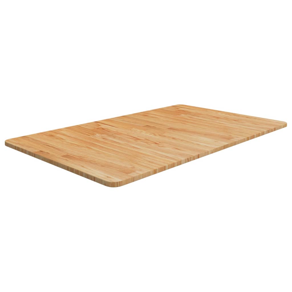 Waschtischplatte Hellbraun 100x60 cm Massivholz