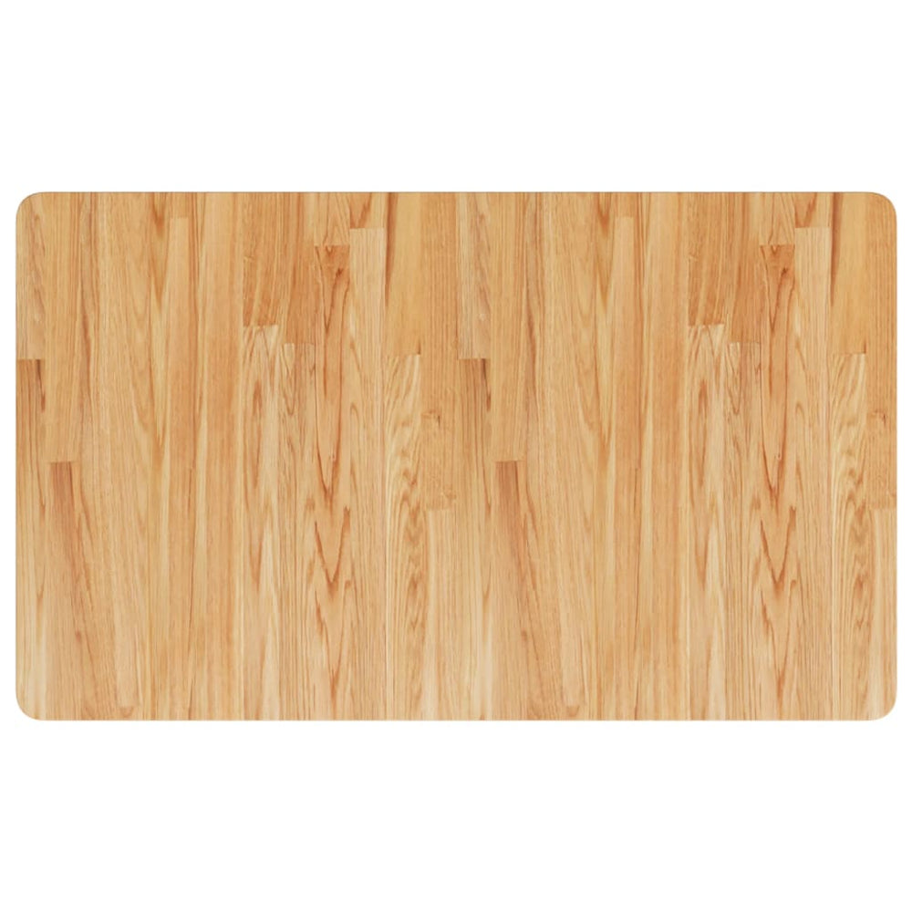Waschtischplatte Hellbraun 100x60 cm Massivholz