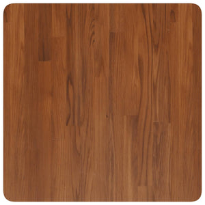 Quadratische Tischplatte Dunkelbraun 60x60 Eiche