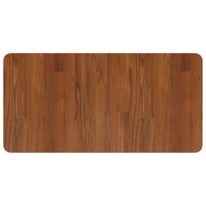 Waschtischplatte Dunkelbraun 80x40 cm Massivholz