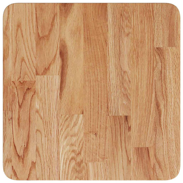 vidaXL Tabletop Square Light Brown 40x40x2.5 cm Treated Oak