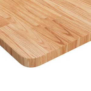 vidaXL Plateau de table carré Chêne traité marron clair 50x50x2,5cm