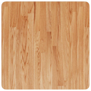 vidaXL Tabletop Square Light Brown 60x60x2.5 cm Treated Oak