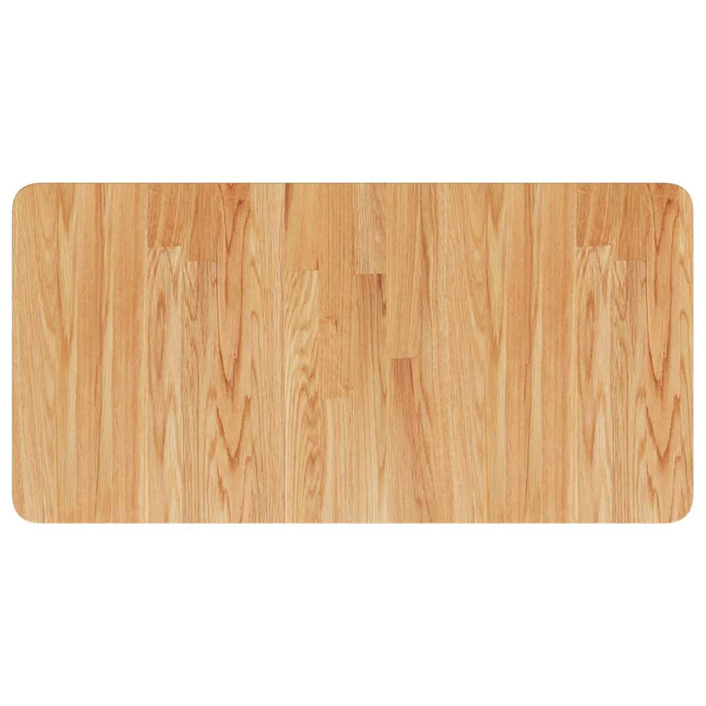 Waschtischplatte Hellbraun 80x40 cm Massivholz
