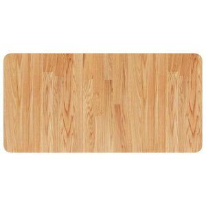 Waschtischplatte Hellbraun 80x40 cm Massivholz