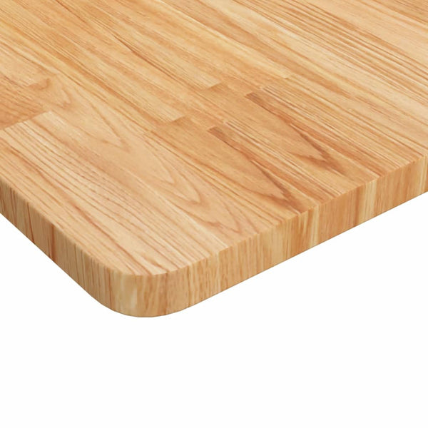 Waschtischplatte Hellbraun 100x50 cm Massivholz